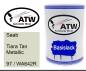 Preview: Saab, Tiara Tan Metallic, 97 / WA642R: 500ml Lackdose, von ATW Autoteile West.